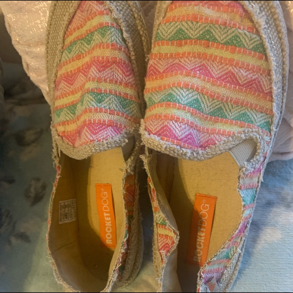 Slip on Rocket Dogs size 7.5